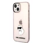 KARL LAGERFELD KLHCP14MHNCHTCP IPHONE 14 PLUS / 15 PLUS 6.7 "PINK / PINK HARDCASE IKONIK CHOUPETTE