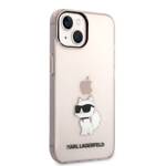 KARL LAGERFELD KLHCP14MHNCHTCP IPHONE 14 PLUS / 15 PLUS 6.7 "PINK / PINK HARDCASE IKONIK CHOUPETTE