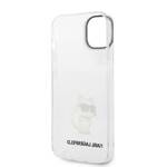 KARL LAGERFELD KLHCP14MHNCHTCT IPHONE 14 PLUS / 15 PLUS 6.7 "TRANSPARENT HARDCASE IKONIK CHUPETTE