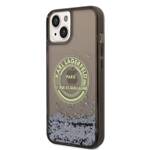 KARL LAGERFELD KLHCP14MLCRSGRK IPHONE 14 PLUS / 15 PLUS 6.7 "BLACK / BLACK HARDCASE LIQUID GLITTER RSG