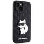 KARL LAGERFELD KLHCP14MSAKHPCK IPHONE 14 PLUS / 15 PLUS 6.7 "BLACK / BLACK SAFFIANO CHUPETTE