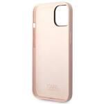 KARL LAGERFELD KLHCP14MSLCTPI IPHONE 14 PLUS / 15 PLUS 6.7 "HARDCASE LIGHT PINK / LIGHT PINK SILICONE CHUPETTE BODY