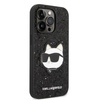 KARL LAGERFELD KLHCP14XG2CPK IPHONE 14 PRO MAX 6.7 "BLACK/BLACK HARDCASE GLITTER CHOUPETTE PATCH