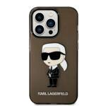 KARL LAGERFELD KLHCP14XHNIKTCK IPHONE 14 PRO MAX 6.7 "BLACK/BLACK HARDCASE ICONIK KARL LAGERFELD