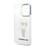 KARL LAGERFELD KLHCP14XHNIKTCT IPHONE 14 PRO MAX 6.7 "TRANSPARENT HARDCASE ICONIK KARL LAGERFELD