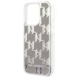 KARL LAGERFELD KLHCP14XLMNMS IPHONE 14 PRO MAX 6.7 "HARDCASE SILVER/SILVER LIQUID GLITTER MONOGRAM