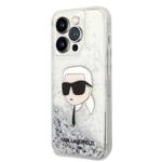 KARL LAGERFELD KLHCP14XLNKHCH IPHONE 14 PRO MAX 6.7 "SILVER/SILVER HARDCASE GLITTER KARL HEAD