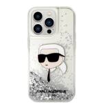 KARL LAGERFELD KLHCP14XLNKHCH IPHONE 14 PRO MAX 6.7 "SILVER/SILVER HARDCASE GLITTER KARL HEAD