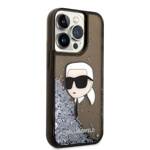 KARL LAGERFELD KLHCP14XLNKHCK IPHONE 14 PRO MAX 6.7 "BLACK/BLACK HARDCASE GLITTER KARL HEAD