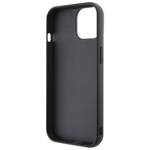 KARL LAGERFELD KLHCP15S3DMKRLK IPHONE 15/14/13 6.1 "BLACK / BLACK HARDCASE 3D RUBBER MULTI LOGO