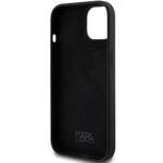 KARL LAGERFELD KLHCP15SSKSBMCK IPHONE 15/14/13 6.1 "BLACK / BLACK HARDCASE SILICONE KARL SCRIPT