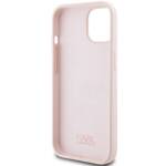 KARL LAGERFELD KLHCP15SSKSBMCP IPHONE 15/14/13 6.1 "PINK / PINK HARDCASE SILICONE KARL SCRIPT