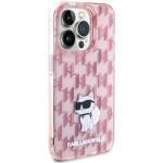 KARL LAGERFELD KLHCP15XHNCMKLP IPHONE 15 PRO MAX 6.7 "PINK/PINK HARDCASE MONOGRAM CHUPETTE