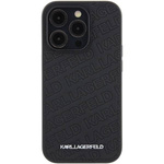 KARL LAGERFELD KLHCP15XPQKPMK IPHONE 15 PRO MAX 6.7 "BLACK/BLACK HARDCASE QUILTED K PATTERN