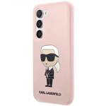 KARL LAGERFELD KLHCS23MSNIKBCP S23+ S916 HARDCASE PINK/PINK SILICONE IKONIK