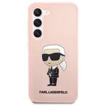 KARL LAGERFELD KLHCS23MSNIKBCP S23+ S916 HARDCASE PINK/PINK SILICONE IKONIK