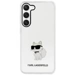 KARL LAGERFELD KLHCS23SHNCHTCT S23 S911 TRANSPARENT HARDCASE IKONIK CHUPETTE