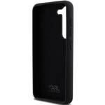 KARL LAGERFELD KLHCS23SSMHCNPK S23 S911 BLACK/BLACK HARDCASE SILICONE CHUPETTE METAL PIN