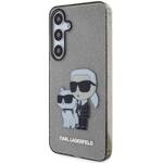 KARL LAGERFELD KLHCS24MHNKCTGK S24+ S926 CZARNY/BLACK HARDCASE GLITTER KARL & CHOUPETTE