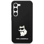 KARL LAGERFELD KLHCS24SSNCHBCK S24 S921 HARDCASE CZARNY/BLACK SILICONE CHUPETTE
