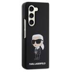 KARL LAGERFELD KLHCZFD5SNIKBCK WITH FOLD5 HARDCASE BLACK/BLACK SILICONE ICONIK