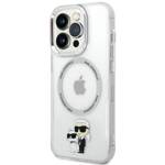 KARL LAGERFELD KLHMP13LHNKCIT IPHONE 13 PRO 6.1 "HARDCASE TRANSPARENT ICONIC KARL & CHUPETTE MAGSAFE