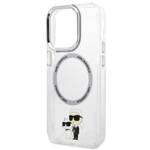 KARL LAGERFELD KLHMP13LHNKCIT IPHONE 13 PRO 6.1 "HARDCASE TRANSPARENT ICONIC KARL & CHUPETTE MAGSAFE