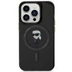 KARL LAGERFELD KLHMP14XHFCKNOK IPHONE 14 PRO MAX 6.7 "BLACK/BLACK HARDCASE IML IKONIK MAGSAFE