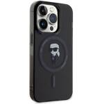 KARL LAGERFELD KLHMP14XHFCKNOK IPHONE 14 PRO MAX 6.7 "BLACK/BLACK HARDCASE IML IKONIK MAGSAFE