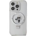 KARL LAGERFELD KLHMP14XHMRSKCH IPHONE 14 PRO MAX 6.7 "WHITE/WHITE HARDCASE RING STAND KARL & CHUPETTTE MAGSAFE