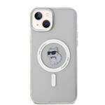 KARL LAGERFELD KLHMP15MHFCCOT IPHONE 15 PLUS / 14 PLUS 6.7 "TRANSPARENT HARDCASE IML CHAPETTE MAGSAFE