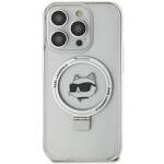 KARL LAGERFELD KLHMP15XHMRSCHH IPHONE 15 PRO MAX 6.7 "BIAŁY/WHITE HARDCASE RING STAND CHUPETTE HEAD MAGSAFE