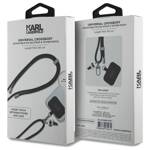 KARL LAGERFELD KLUCNMSCKIK UNIVERSAL CBDY CORD BLACK BLACK/BLACK