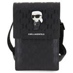 KARL LAGERFELD KLWBSAKHPKK BLACK/BLACK SAFFIO IKONIK