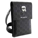 KARL LAGERFELD KLWBSAKHPKK BLACK/BLACK SAFFIO IKONIK