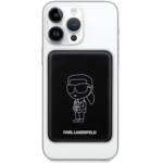 KARL LAGERFELD POWERBANK INDUCTION KLPBMKITTGK 5W 3000MAH BLACK/BLACK IKONIK MAGSAFE