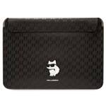 KARL LAGERFELD SLEEVE KLCS14SAKHPCK 14 "BLACK/BLACK SAFFIANO MONOGRAM CHUPETTE