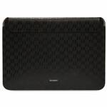 KARL LAGERFELD SLEEVE KLCS14SAKLPK 14 "BLACK/BLACK SAFFIANO PLAQUE