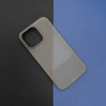 KINGXBAR PLAIN SERIES CASE COVER FOR IPHONE 13 PRO SILICONE CASE GRAY