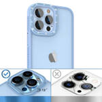 KINGXBAR SPARKLE SERIES CASE IPHONE 13 PRO MAX WITH CRYSTALS BACK COVER BLUE