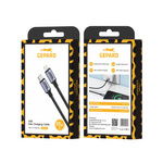 Kabel GEPARD USB-C - Lightning PD20W metal head 1,2m