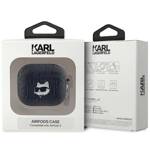 Karl Lagerfeld KLA3PGCHPK AirPods 3 cover czarny/black Monogram Choupette Head