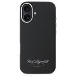 Karl Lagerfeld KLHCP16SPGWCMKHK iPhone 16 6,1" hardcase czarny/black hotel RSG