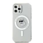 Karl Lagerfeld KLHMP12MHFCCNOT iPhone 12/12 Pro 6.1" przezroczysty/transparent hardcase IML Choupette MagSafe