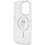 Karl Lagerfeld KLHMP14LHFCCNOT iPhone 14 Pro 6.1" przezroczysty/transparent hardcase IML Choupette MagSafe