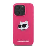 Karl Lagerfeld KLHMP16XSCHPPLF iPhone 16 Pro Max fuksja/fuschia HC MagSafe Sil Choupette Head Print