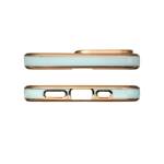 LIGHTING COLOR CASE FOR XIAOMI REDMI NOTE 11 GEL COVER WITH GOLD FRAME MINT