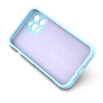 MAGIC SHIELD CASE CASE FOR IPHONE 12 PRO MAX FLEXIBLE ARMORED CASE LIGHT BLUE