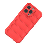MAGIC SHIELD CASE CASE FOR IPHONE 13 PRO FLEXIBLE ARMORED COVER RED