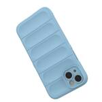 MAGIC SHIELD CASE CASE FOR IPHONE 14 PLUS FLEXIBLE ARMORED CASE LIGHT BLUE